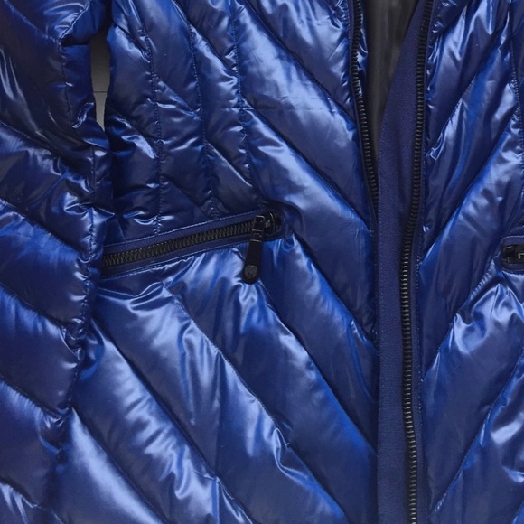 Vince Camuto quilted puffer jacket, midnight blue - Picture 8 of 8